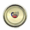 Plastic Peacock Pooja Thali | Colorful Decorative Peacock Design Worship Thali for Daily Pooja