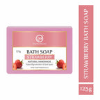 Nuerma Science Strawberry Bath Soap | Fades Pigmentation & Dark Spots | Grocsy
