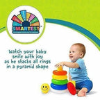 Little's Junior Stack-a -Ring Toy with 5 Rings for Kids - Multicolour | Grocsy