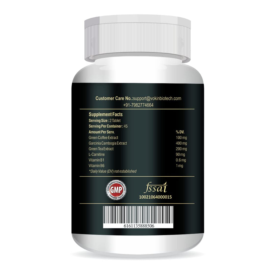 Vokin Biotech Slimherbal Tablets Support Reduce Belly Fat for Men & Women | Grocsy