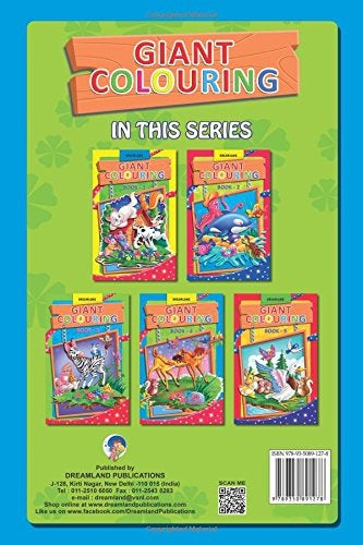 Dreamland Giant Colouring Book - 4 | Grocsy