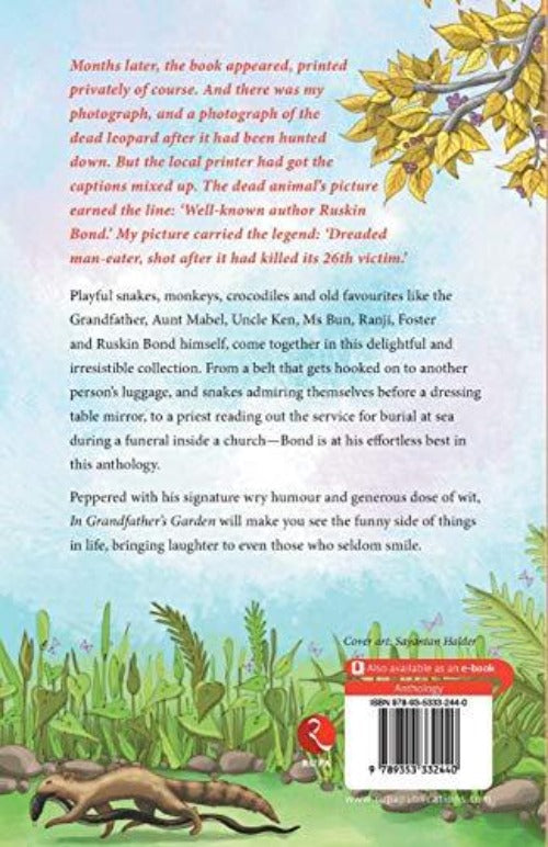Ruskin Bond In Grandfather’s Garden | Grocsy
