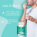 Vokin Biotech Keto Guru 60 Tablets Supplement for Weight Management, Fat Burner, Appetite Suppressant- | Grocsy