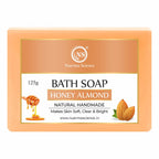 Nuerma Science Honey Almond Bath Soap | Nourishes & Softens Skin | Grocsy