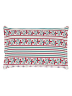 Story@home Grey & Pink Ethnic Motifs 180 TC Bedsheet with Pillow Cover | Grocsy