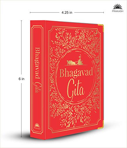 Bhagavad Gita (Deluxe Silk Hardbound) | Grocsy