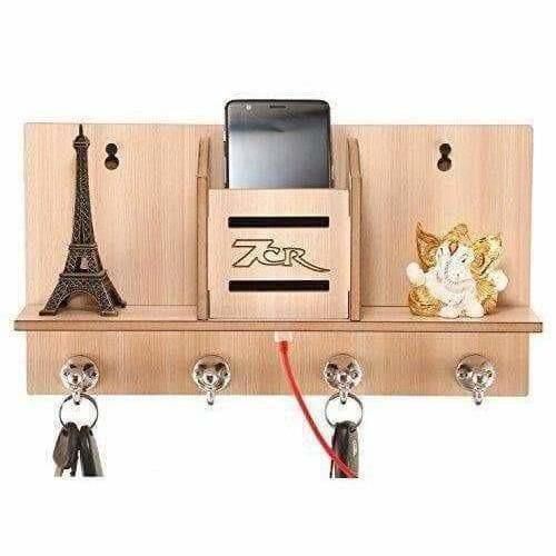 Mobile Stand for Charging Purpose with Multipurpose Hooks for Keys | Grocsy