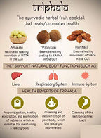 Luxura Sciences Organic Triphala Powder for Detoxification & Rejuvenation | Grocsy