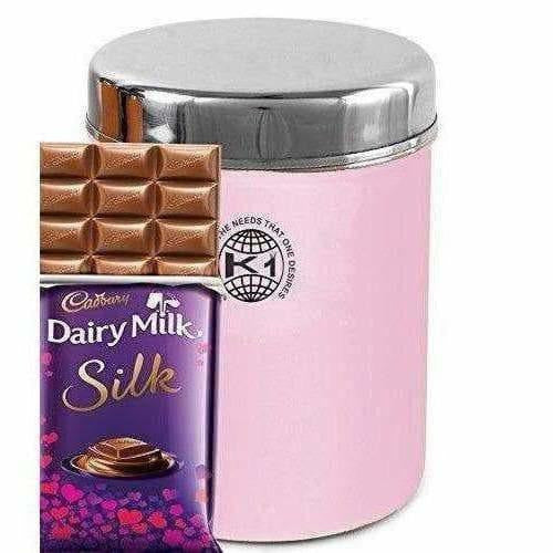 Stainless Steel Food Storage Containers, Set of 3 Piece, 13 cm, 1000 ml | Grocsy