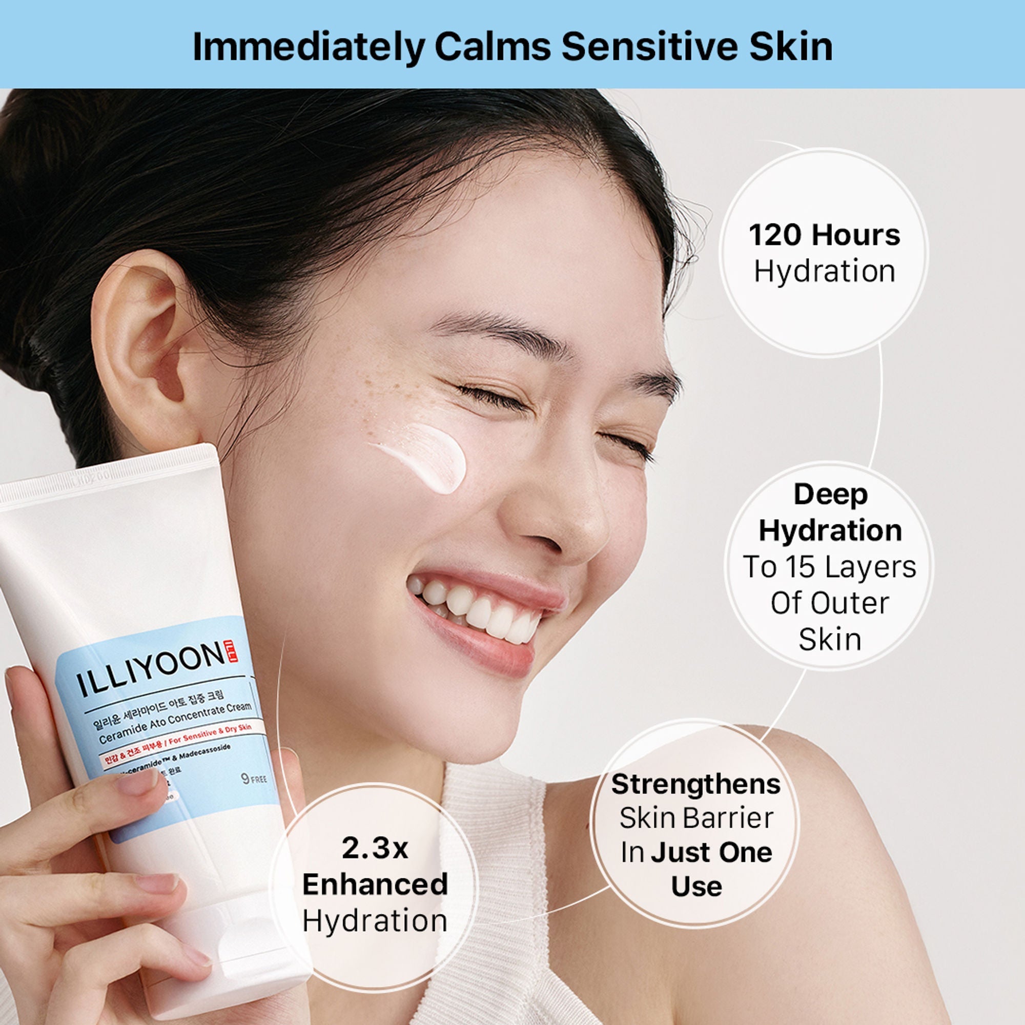 Illiyoon Ceramide Ato Concentrate Cream | Grocsy