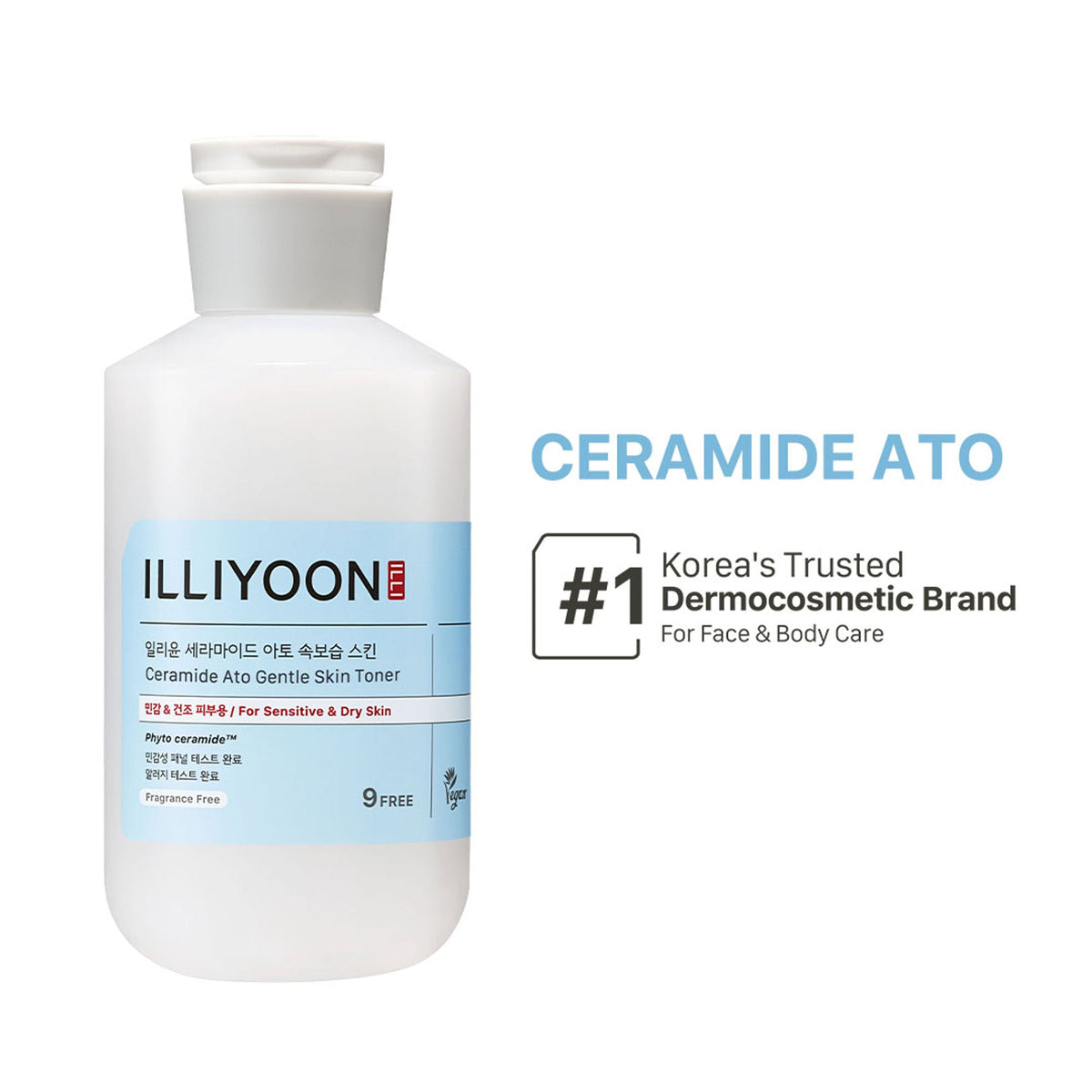 Illiyoon Ceramide Ato Gentle Skin Toner | Grocsy
