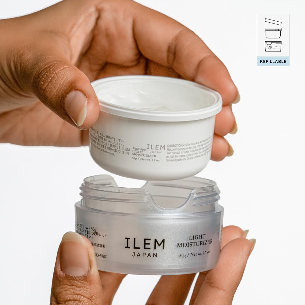ILEM JAPAN Light Moisturizer Refill Pod | Grocsy