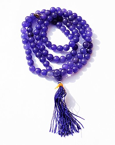 Kannssky Blue Hakik Agate Mala | Grocsy