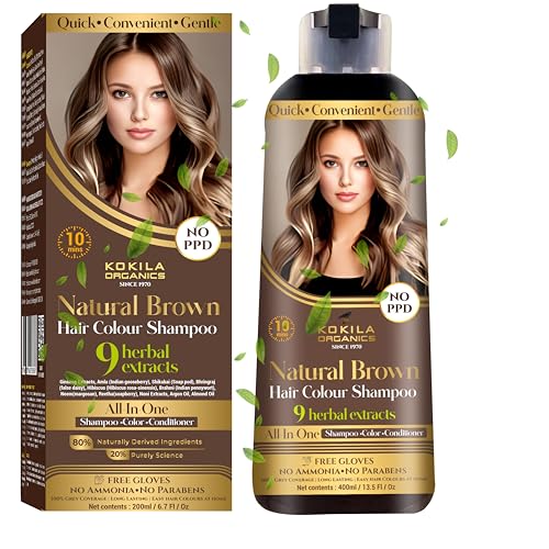 Kokila Organics Hair Color Shampoo With Natural Extracts | Grocsy