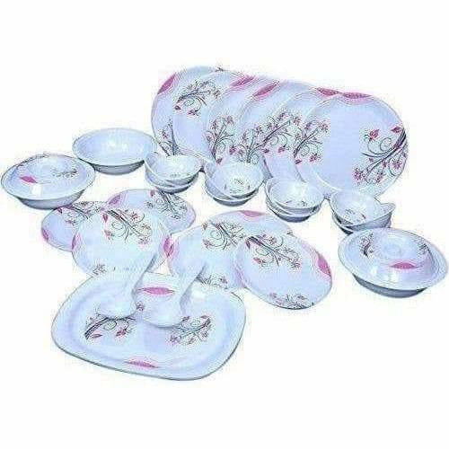 Designer Dinner Set with Pack of 32 Pieces | Grocsy