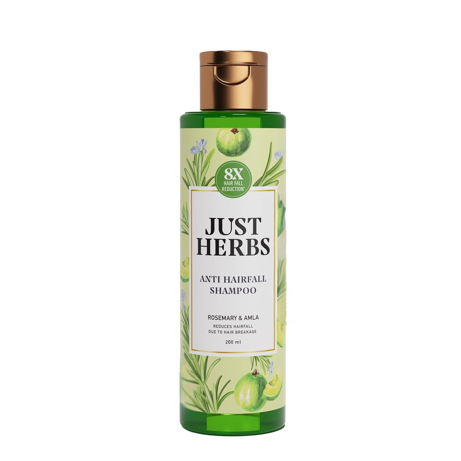 Just Herbs 8 in 1 Root Nourishing Amla Neem Shampoo | Grocsy