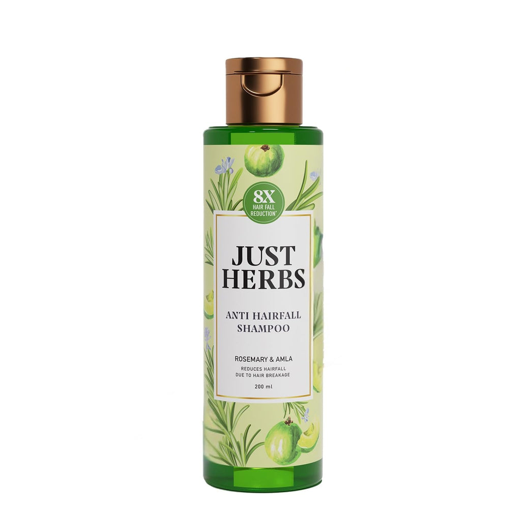 Just Herbs 8 in 1 Root Nourishing Amla Neem Shampoo | Grocsy