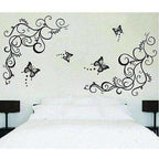 Lovely Black Butterflies Wall Sticker | Grocsy