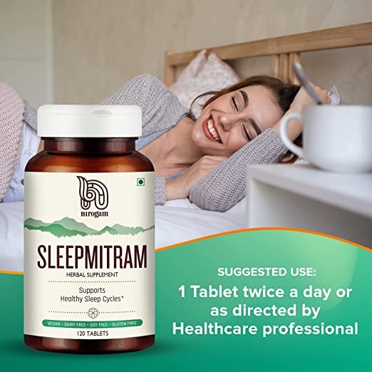 Nirogam Sleepmitram Tablets | Grocsy