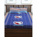 Buy Cotton Double Bedsheet with Pillow Covers | Grocsy