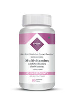 Vokin Biotech Multivitamin with Probiotics, With Vitamin C, Vitamin B, Vitamin D, Zinc, Supports Immunity and Gut health, For (Multivitamin For Women) | Grocsy