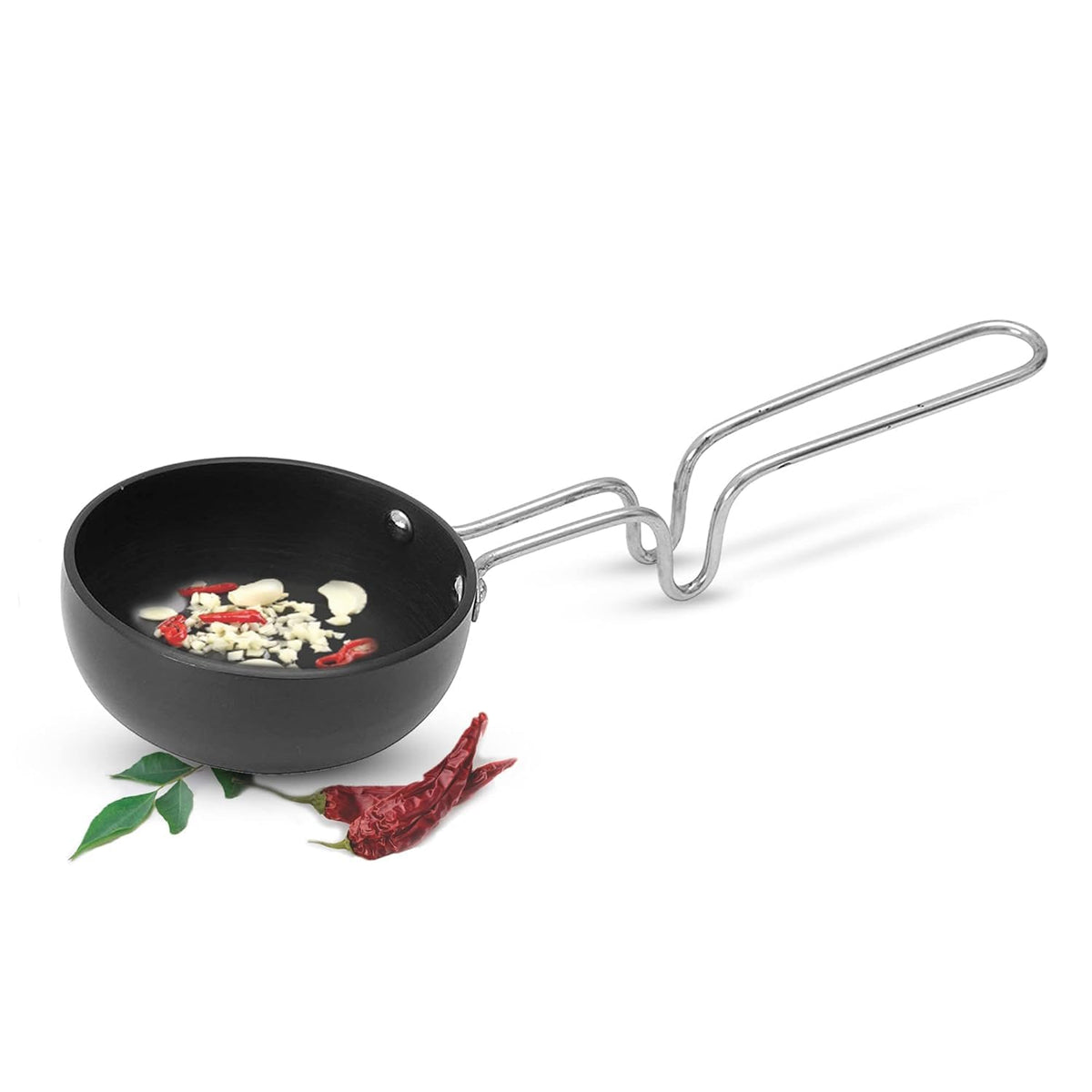 Brunchy Non-Stick Tadka Pan - Naturally Non-Stick Tempering Pan | Grocsy