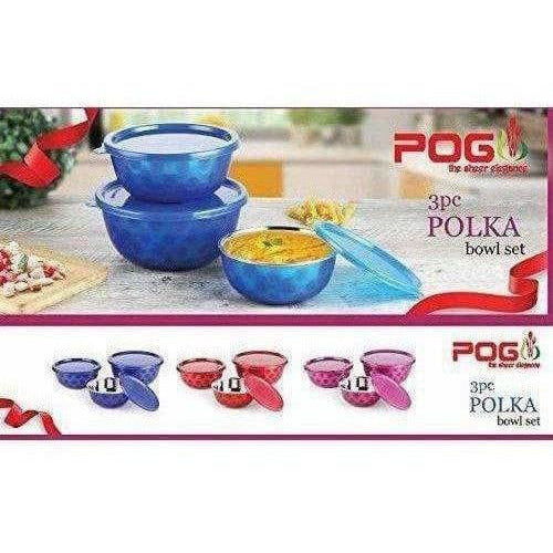 Stainless Steel Microwave Bowl - Set of 3 Pieces | Grocsy