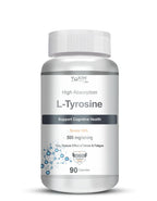 Vokin Biotech L-Tyrosine 500mg- Support Cognitive Health May Reduce Effect Of Stress & fatigue- | Grocsy