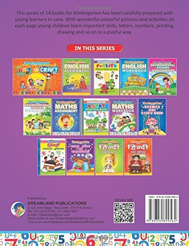 Dreamland Kindergarten Maths Work Book | Grocsy