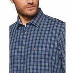 Van Heusen Men's Checkered Slim fit Casual Shirt | Grocsy