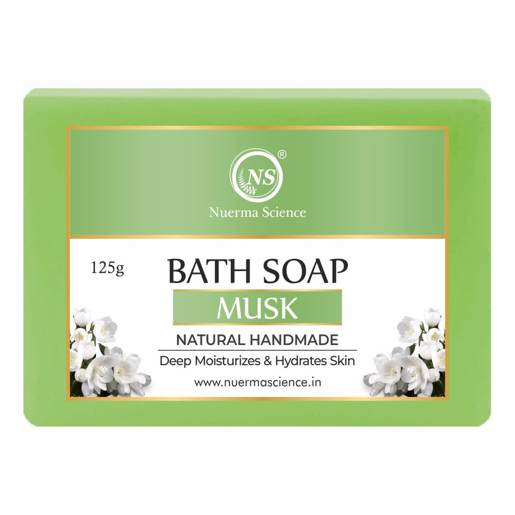 Nuerma Science Musk Bath Soap | Enveloping Fragrance for All-Day Freshness | Grocsy