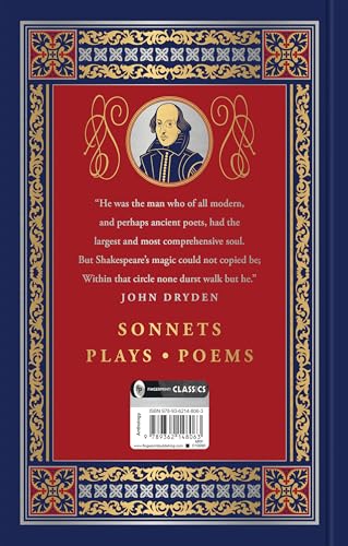 The Complete Works of William Shakespeare (Deluxe Hardbound Edition) by William Shakespeare | Grocsy