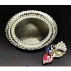 Plastic Peacock Pooja Thali | Grocsy