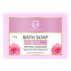 Nuerma Science Rose Bath Soap | Keeps Skin Soft & Moisturized | Grocsy