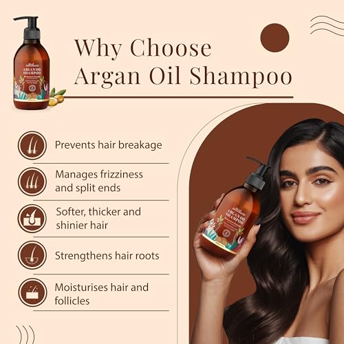 Satthwa Moroccan Argan Oil Shampoo | Grocsy