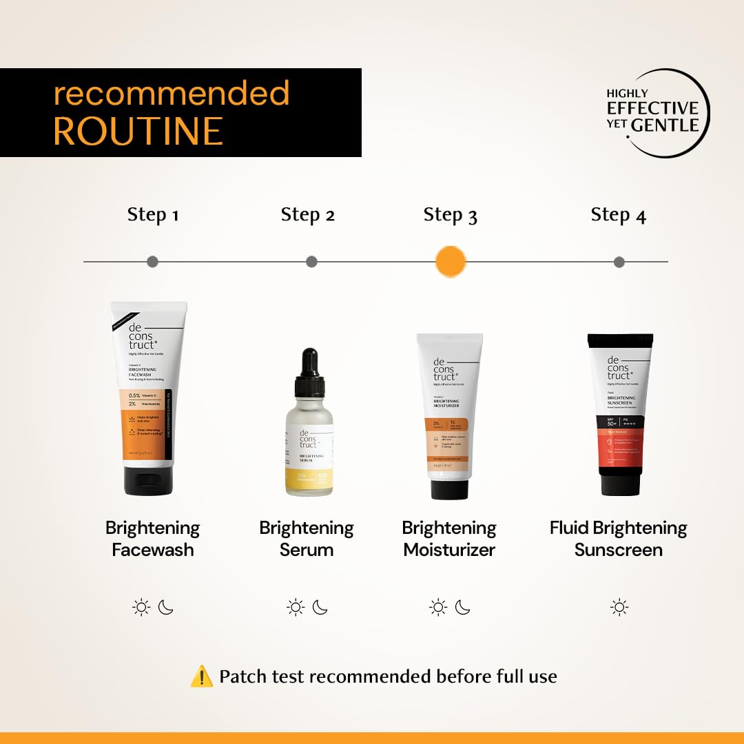 Deconstruct Niacinamide Brightening Moisturiser | Grocsy