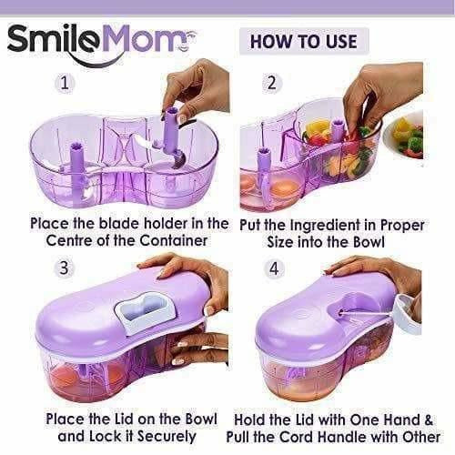 Vegetable Chopper - Cutter - Mixer for Kitchen | Grocsy