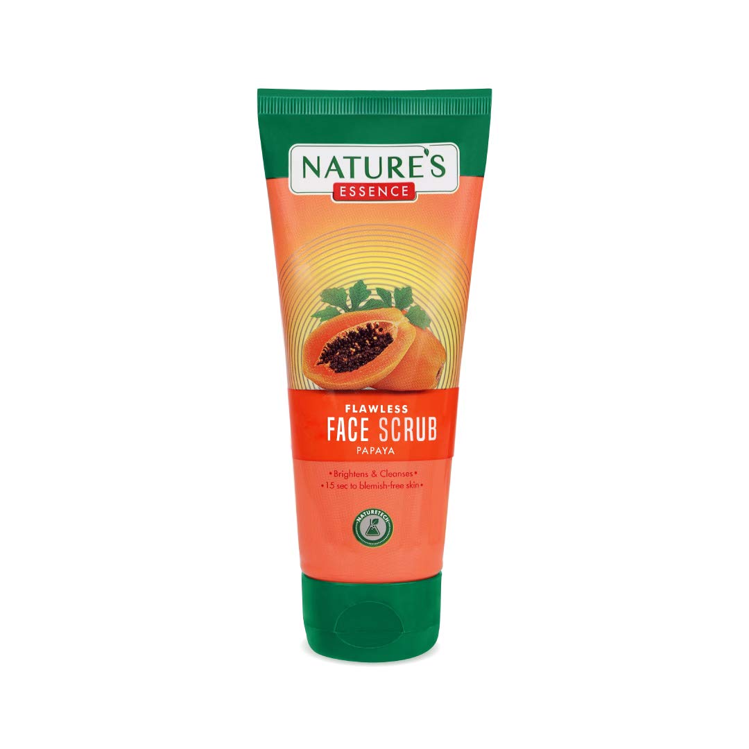 Nature's Essence Flawless Papaya Face Scrub | Grocsy