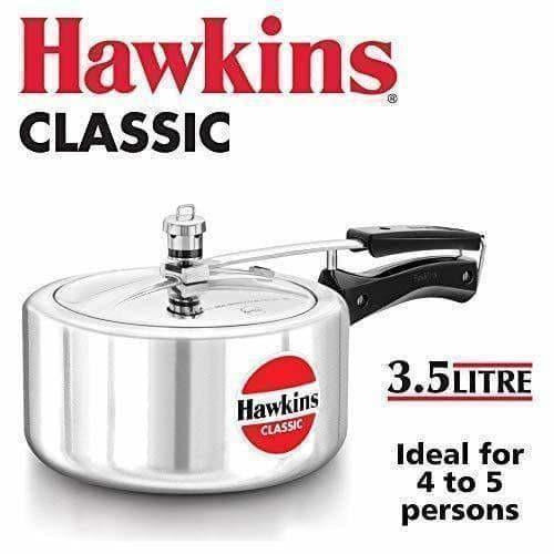 Hawkins Classic Pressure Cooker 3.5 Litres | Grocsy