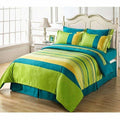 Cotton Double Bedsheet with 2 Pillow Covers - Multicolour | Grocsy