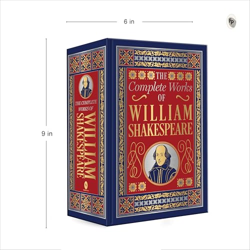 The Complete Works of William Shakespeare (Deluxe Hardbound Edition) by William Shakespeare | Grocsy