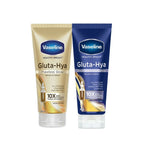 Vaseline Gluta-Hya Flawless Glow & Overnight Radiance Serum-In-Lotion Combo | Grocsy