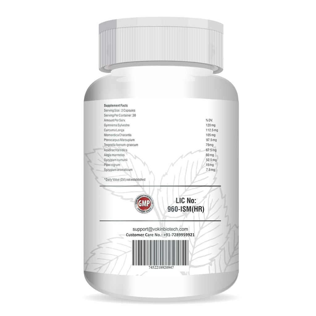 Vokin Biotech Herbal Insulux and Cardiovax Capsules Combo | Grocsy