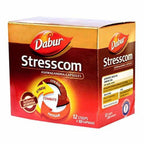 Dabur Stresscom Ashwagandha 12 Strips X 10 Capsules | Grocsy