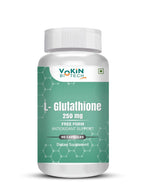 Vokin Biotech L-Glutathione - 250mg (90 Veg Capsules) For Immune & Heart Health Support | Grocsy