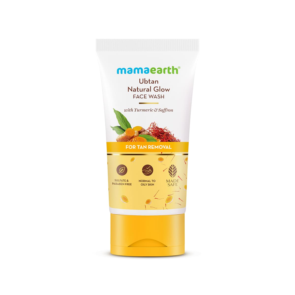 Mamaearth Ubtan Face Wash For Tan Removal | Grocsy
