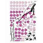 Flower Branch with Birds Wall Sticker - Multi color | Grocsy