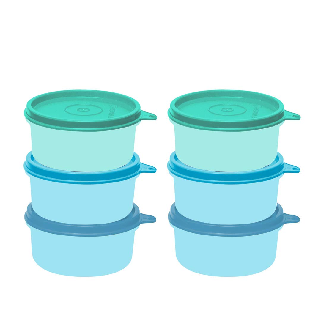 Tupperware Spillproof Tropical Bowls 200ml 6pc | Grocsy