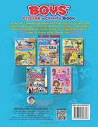 Dreamland Sticker Activity Book - Boys | Grocsy