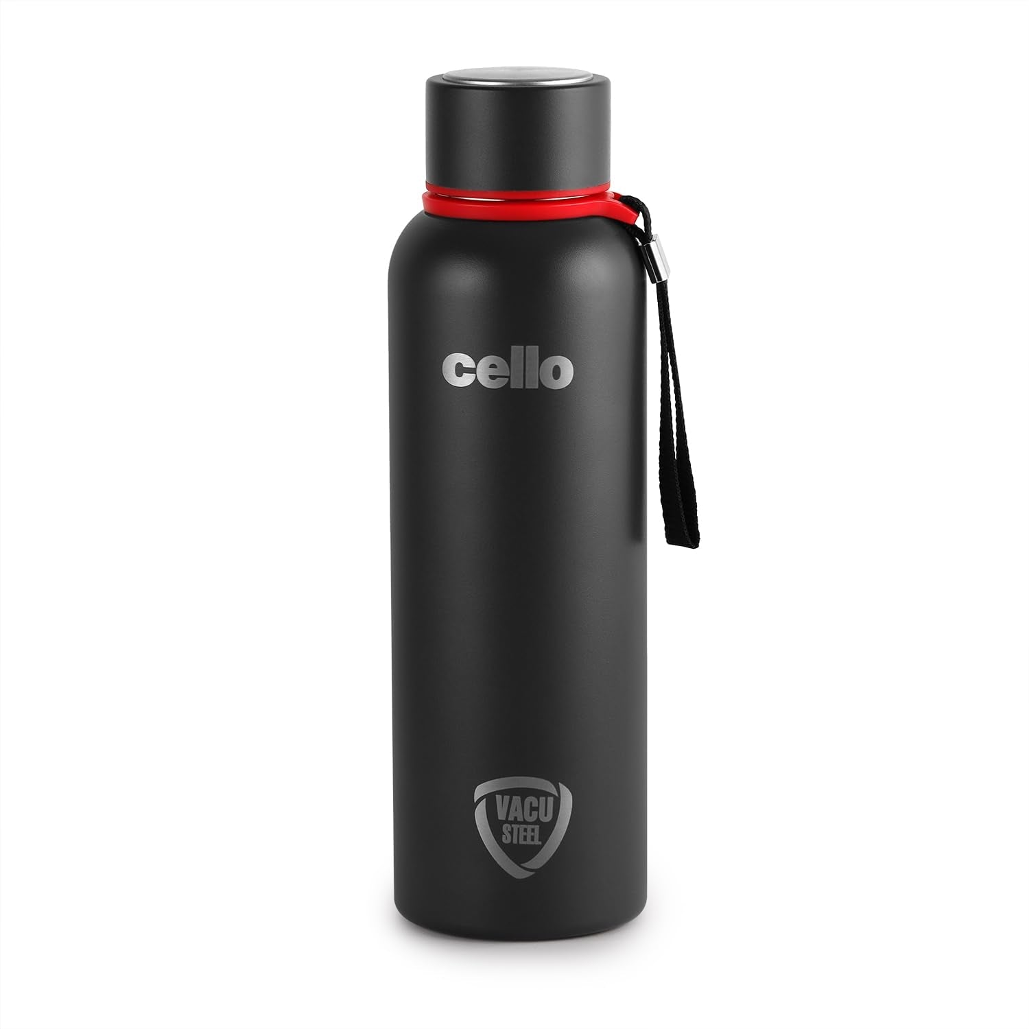 CELLO Duro Kent Insulated Stainless Steel Flask Water Bottle for Daily Use 900 ml, Black | Grocsy